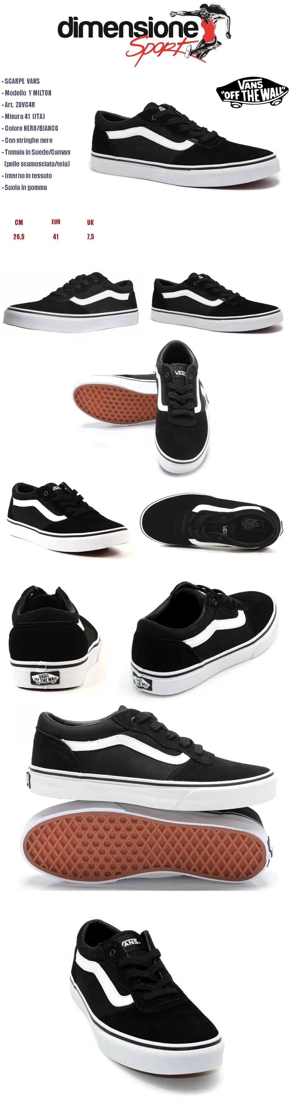 vans milton nere